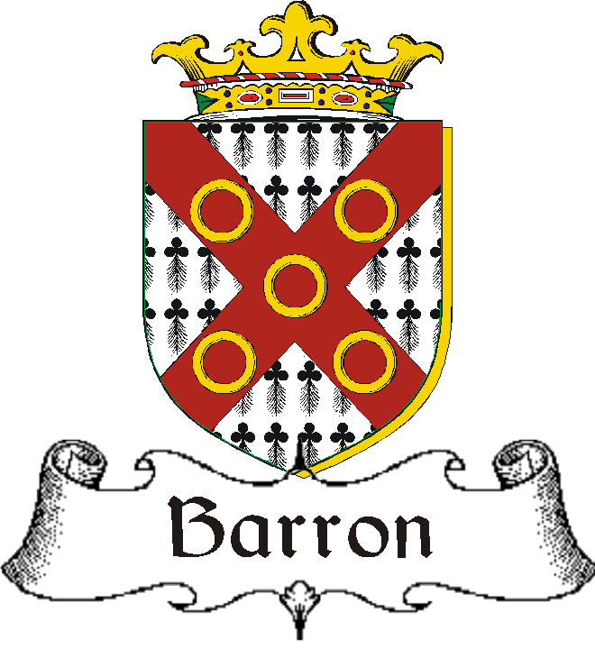 BARRON–IRISH-BADGE