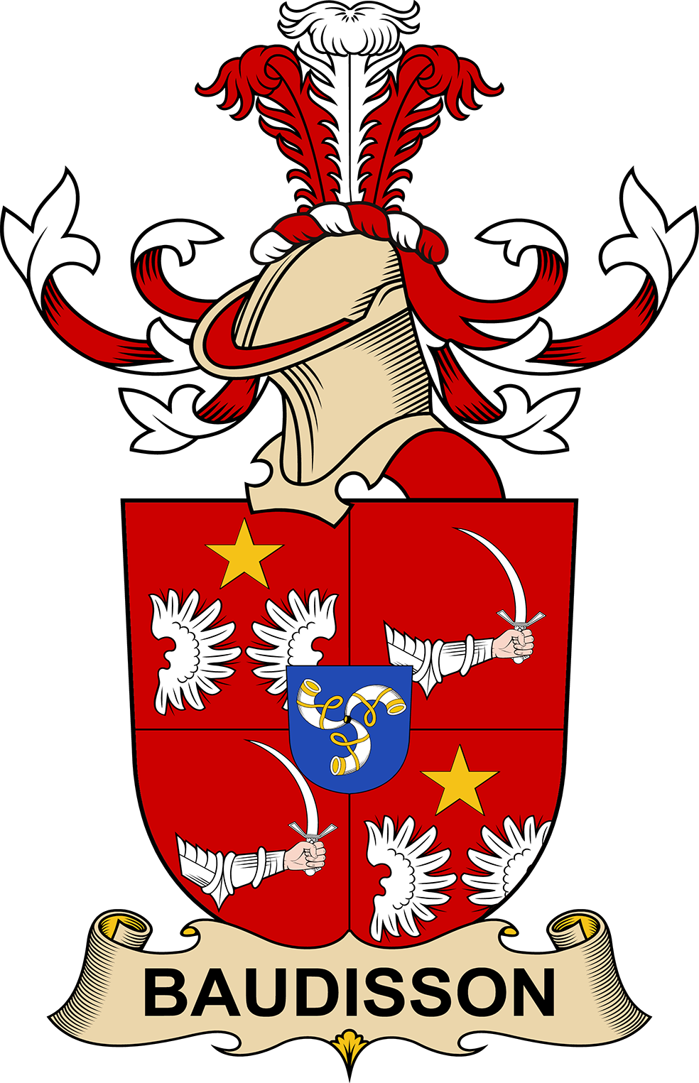 BAUDISSIN-AUSTRIAN-COA