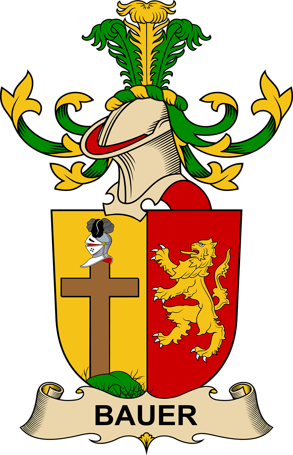 BAUER-DE-BAUERNTHAL-AUSTRIAN-COA