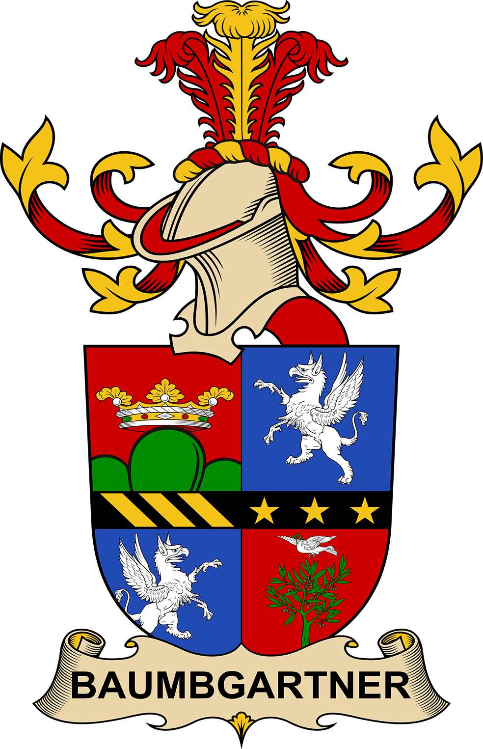 BAUMBGARTNER-DE-BAUMGARTEN-AUSTRIAN-COA
