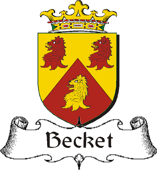 BECKET–IRISH-BADGE