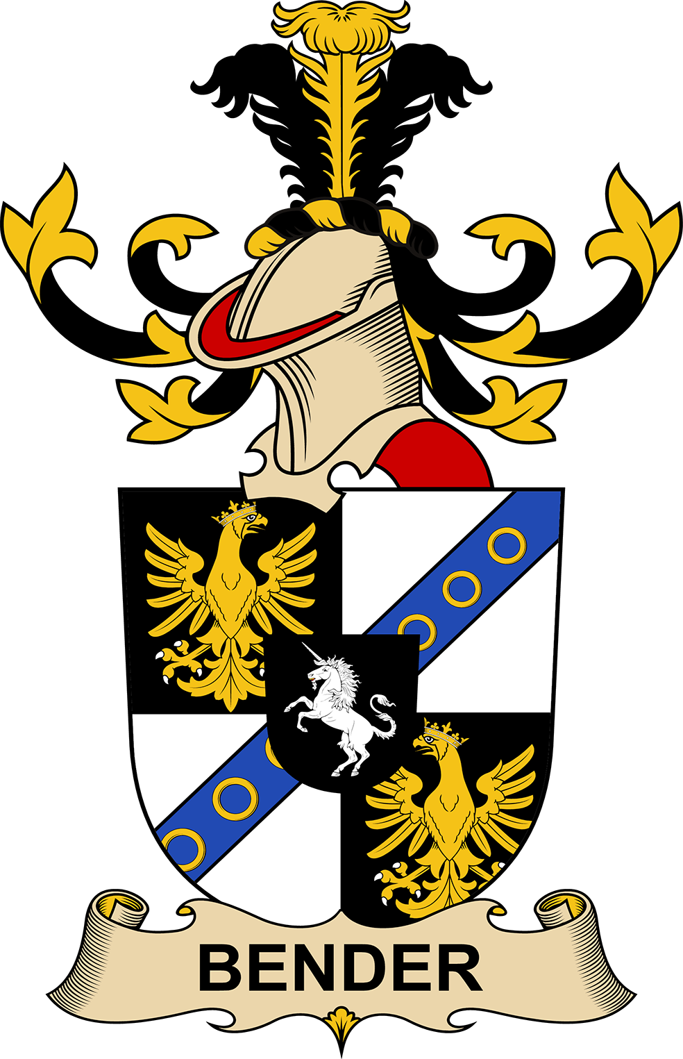 BENDER-DE-LAYTHA-AUSTRIAN-COA