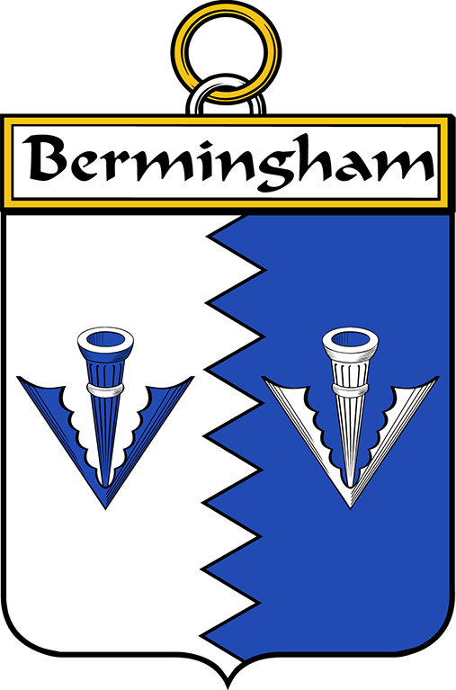 BERMINGHAM–IRISH-SHIELD
