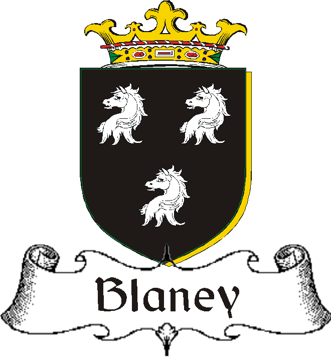 BLANEY–IRISH-BADGE