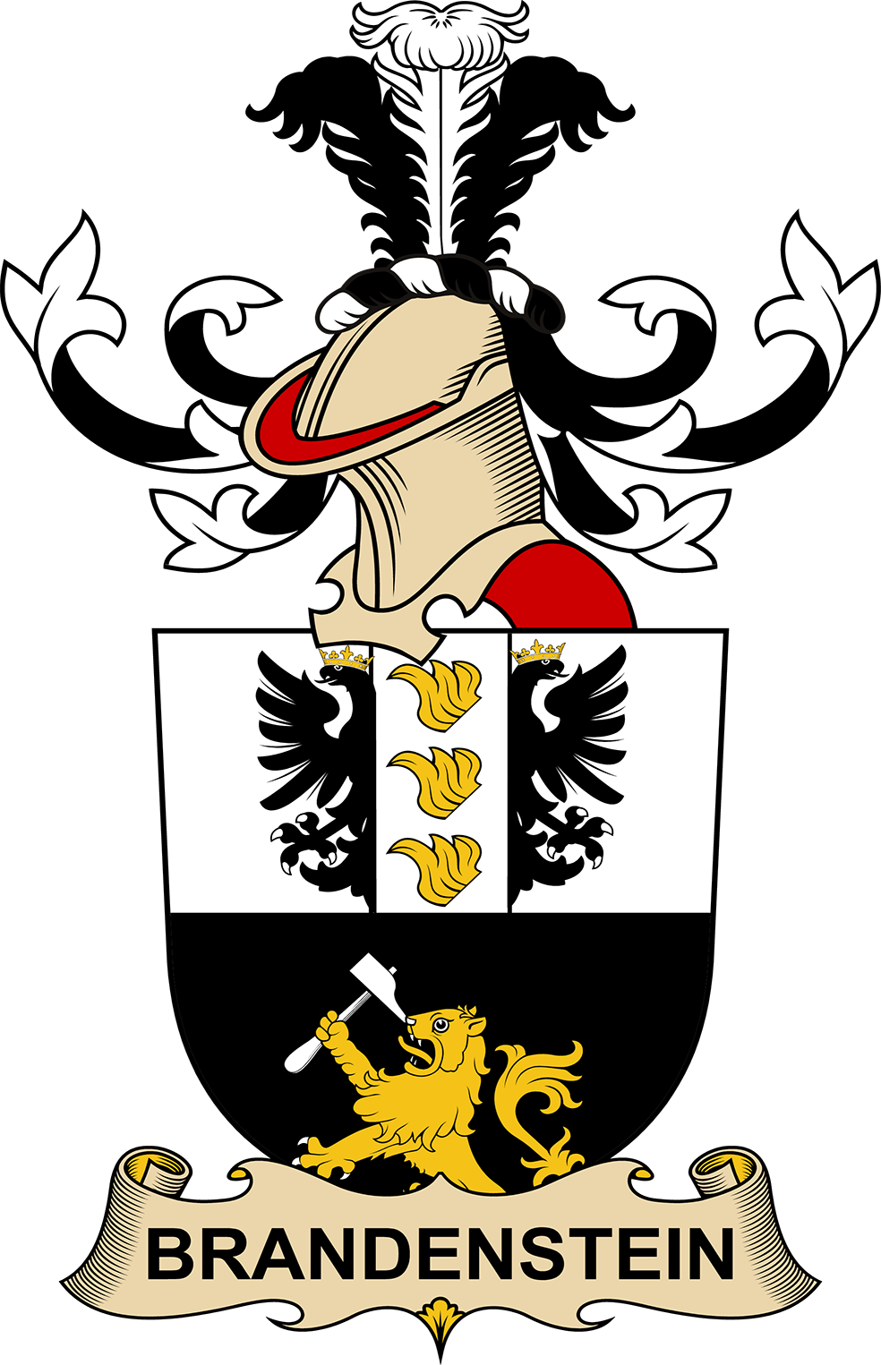 BRANDENSTEIN-AUSTRIAN-COA