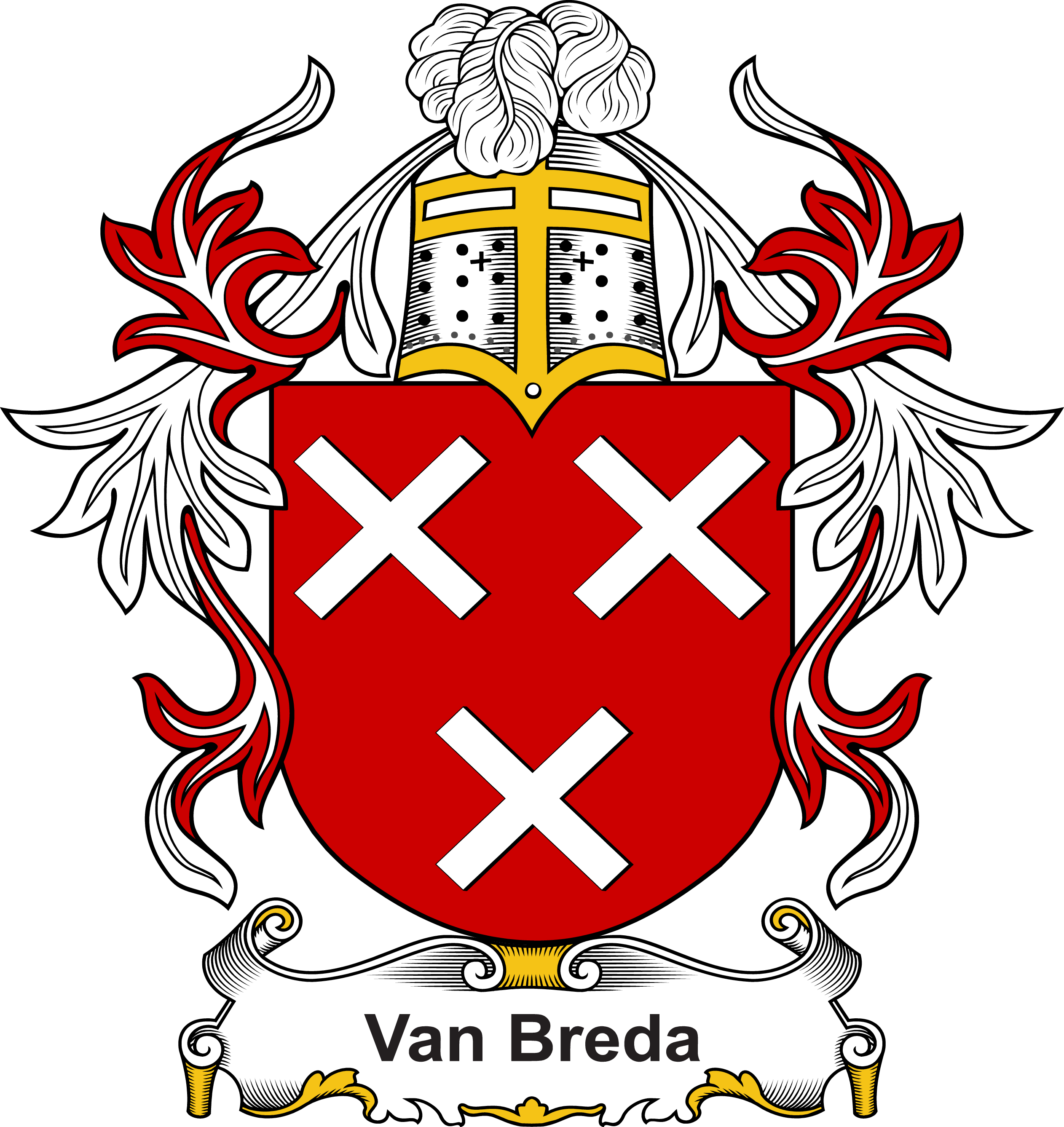 BREDA-(VAN)–DUTCH-COA