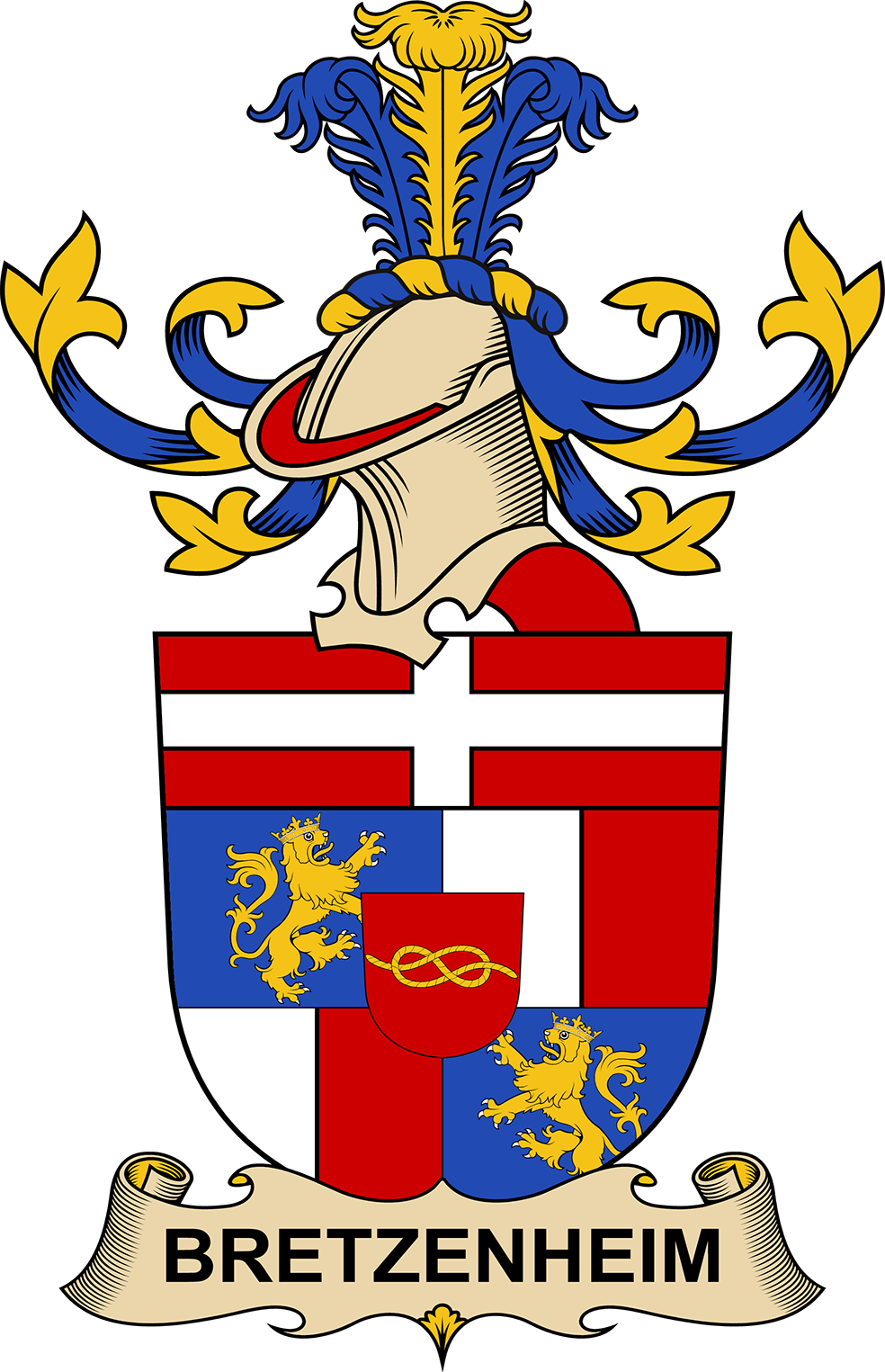 BRETZENHEIM-AUSTRIAN-COA