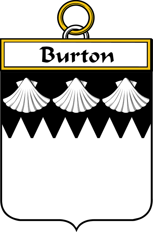 BURTON-OR-BOURTON–IRISH-SHIELD