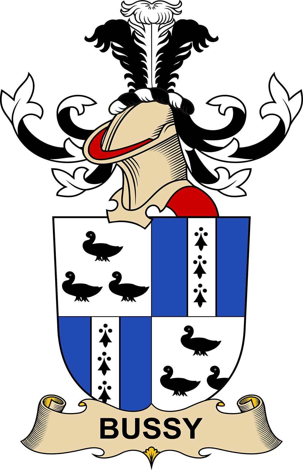 BUSSY-DE-MIGNOT-AUSTRIAN-COA