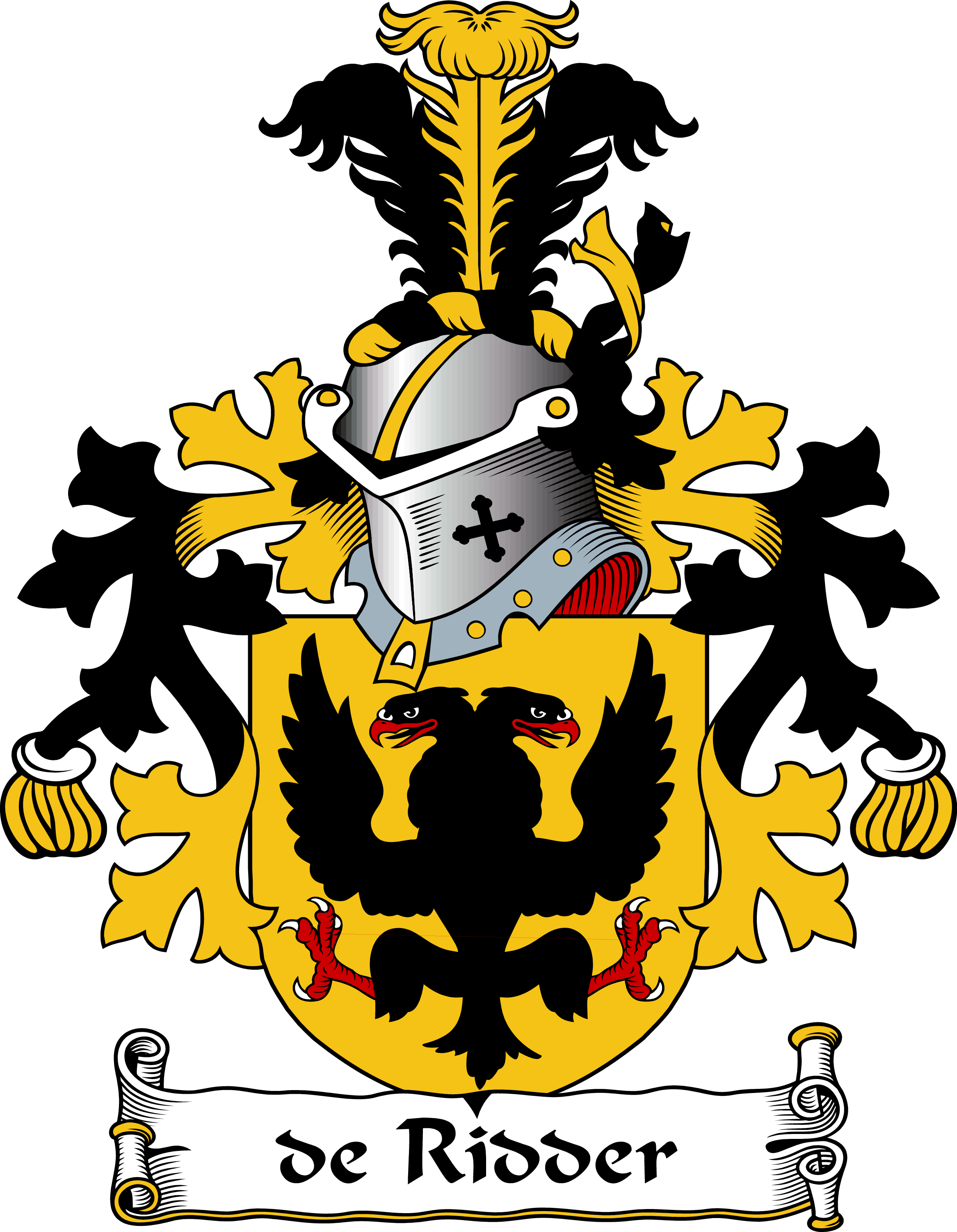 DE-RIDDER-DUTCH-ARMS–DUTCH-COA