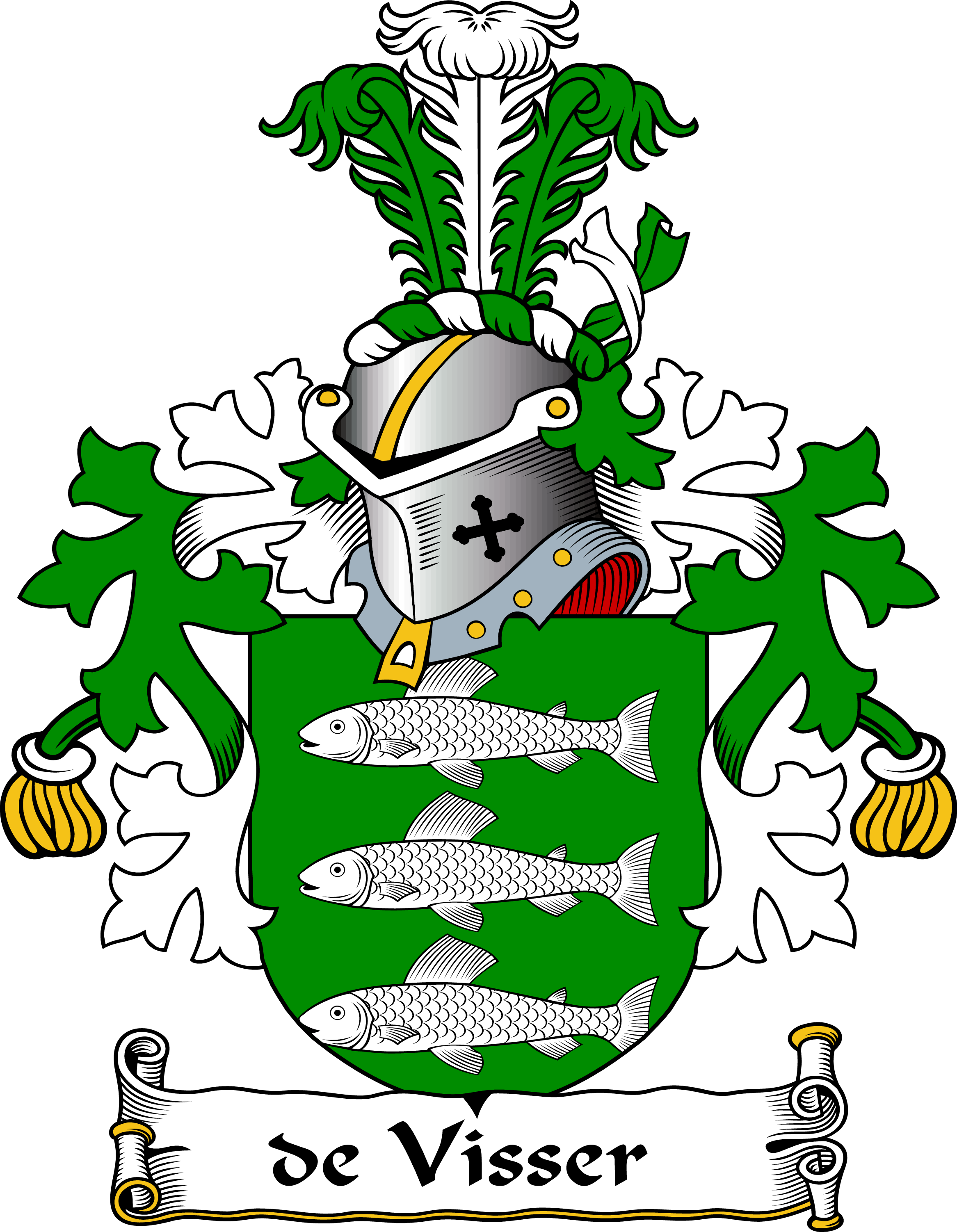 DE-VISSER-DUTCH-ARMS–DUTCH-COA