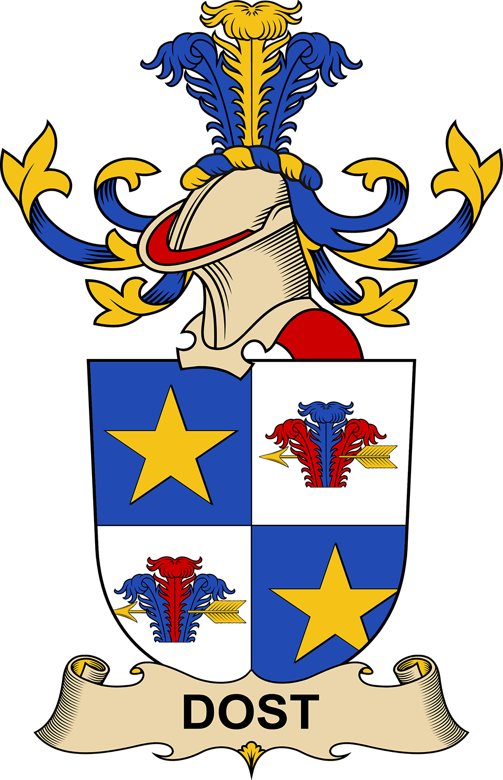 DOST-DE-DOSTENBERG-AUSTRIAN-COA