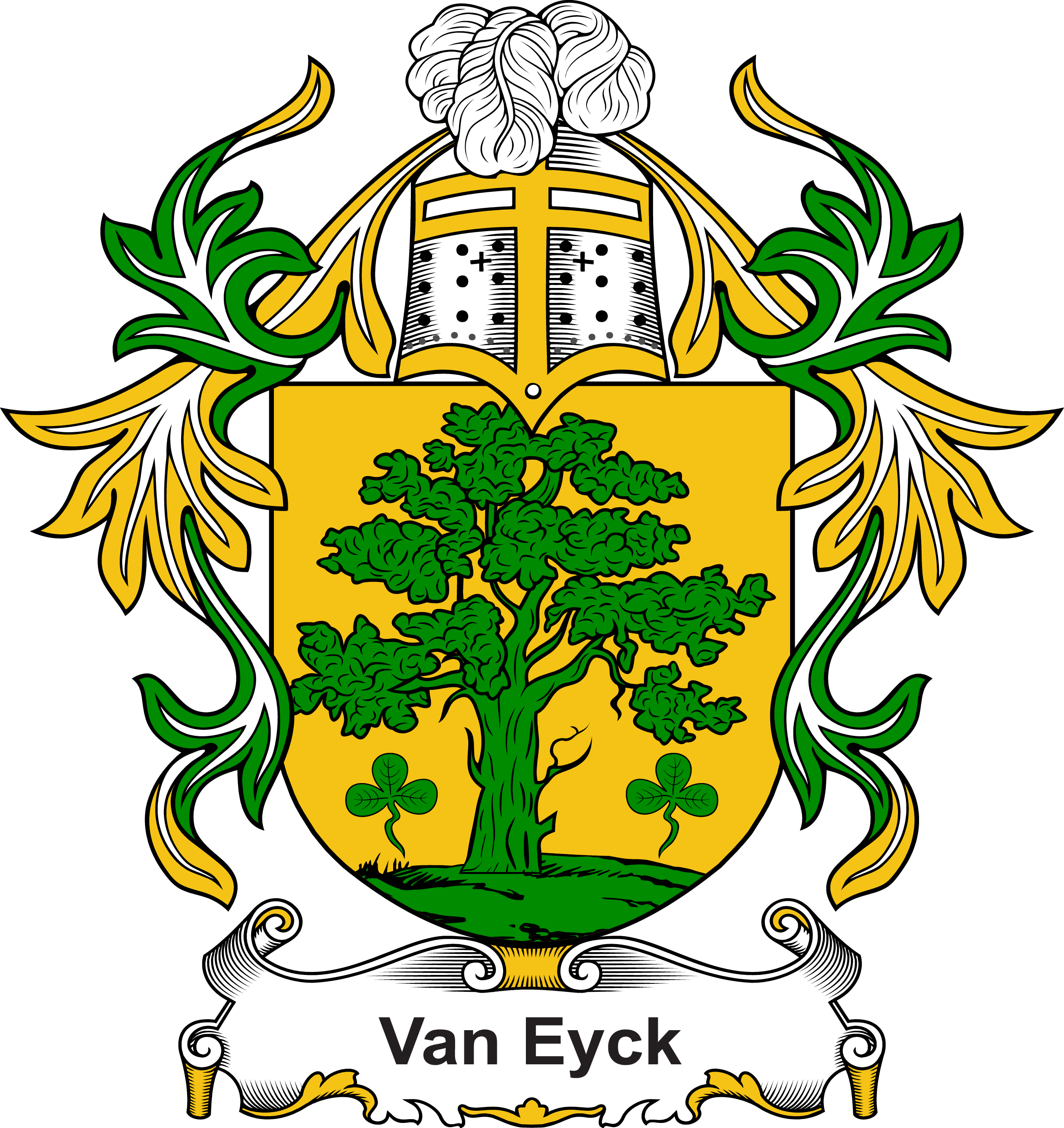 EYCK-(VAN)–DUTCH-COA