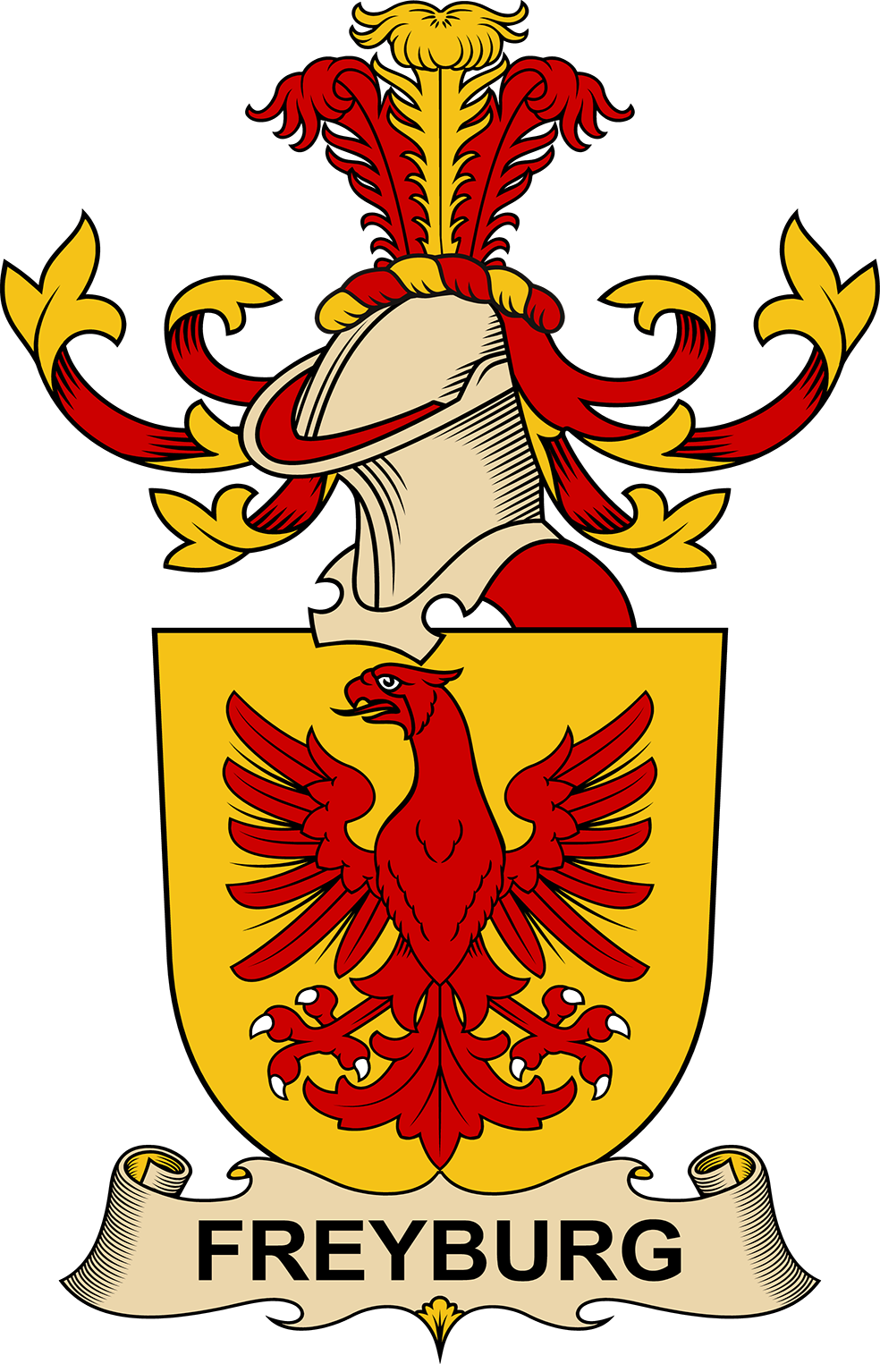FREYBURG-AUSTRIAN-COA