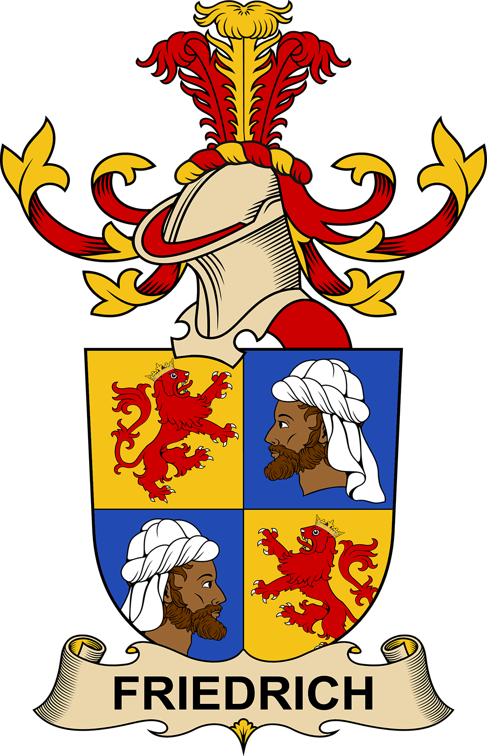 FRIEDRICH-(DE-FRIEDRICHSTHAL)-AUSTRIAN-COA