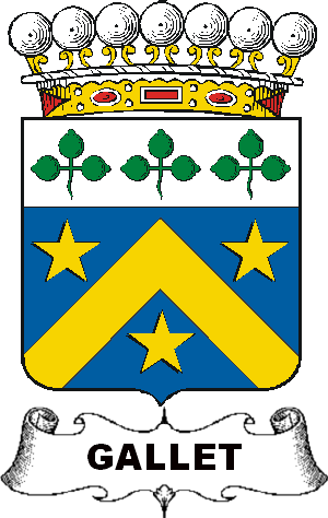 GALLET–FRENCH-BADGE