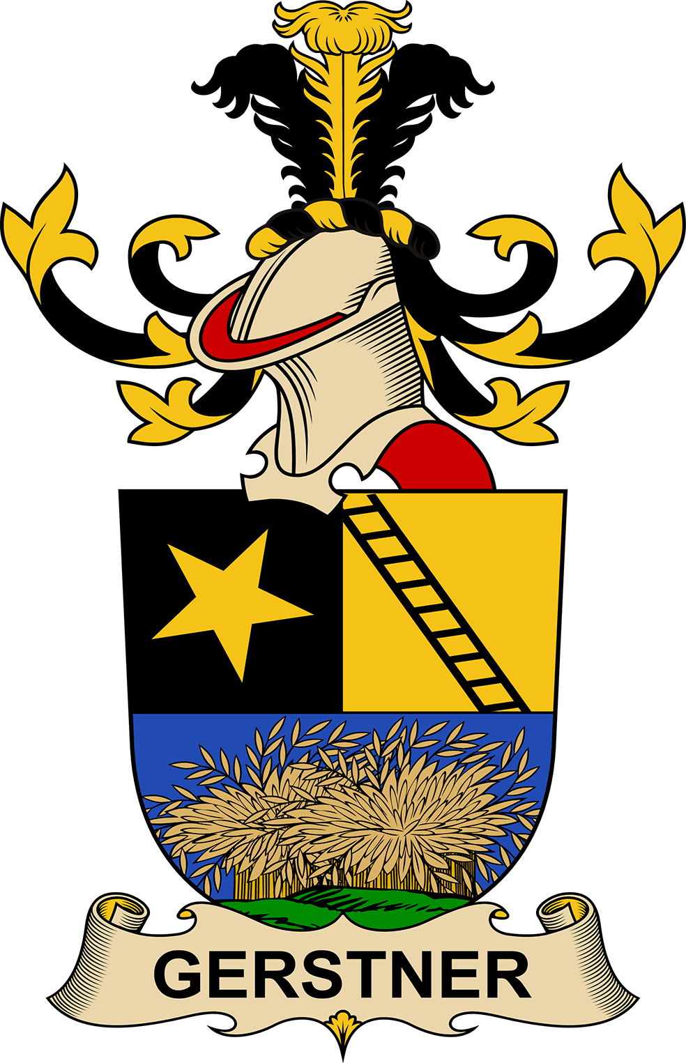 GERSTNER-(DE-GERSTENKERN)-AUSTRIAN-COA