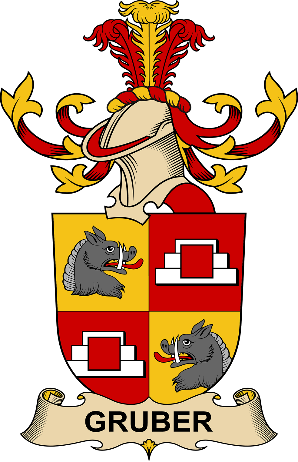 GRÜBER-(DE-GRÜB)-AUSTRIAN-COA
