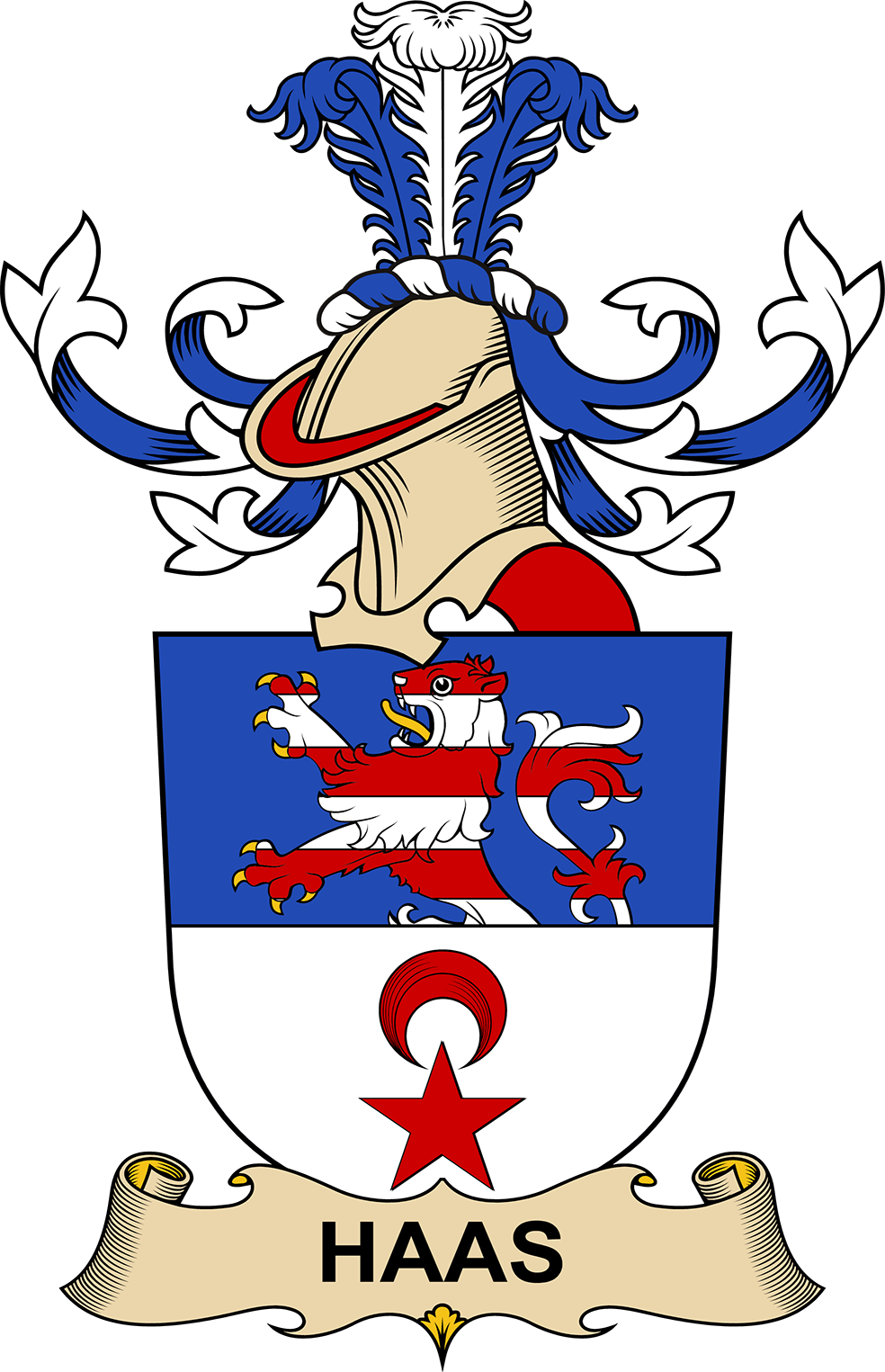 HAAS-(DE-KATTENBURG)-AUSTRIAN-COA