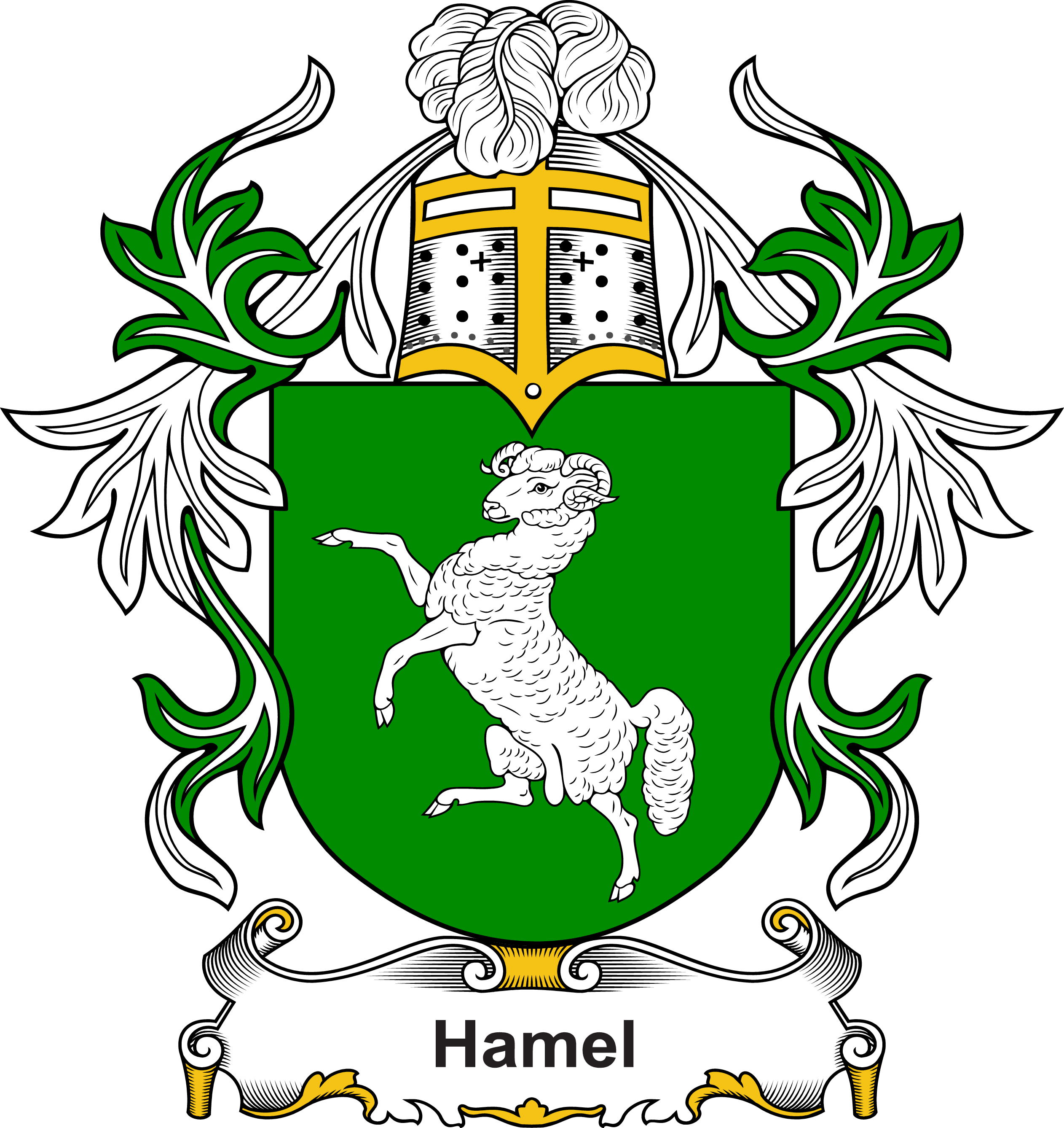 HAMEL-(OR-VAN-HAMEL)–DUTCH-COA