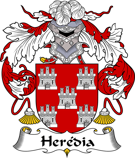 HERÉDIA–PORTUGUESE-COA