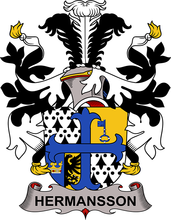 HERMANSSON-(SUEDE)-DENMARK-COA