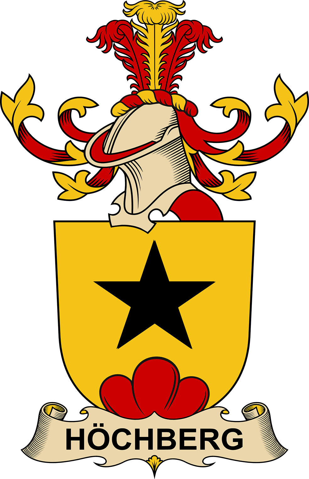 HÖCHBERG-AUSTRIAN-COA