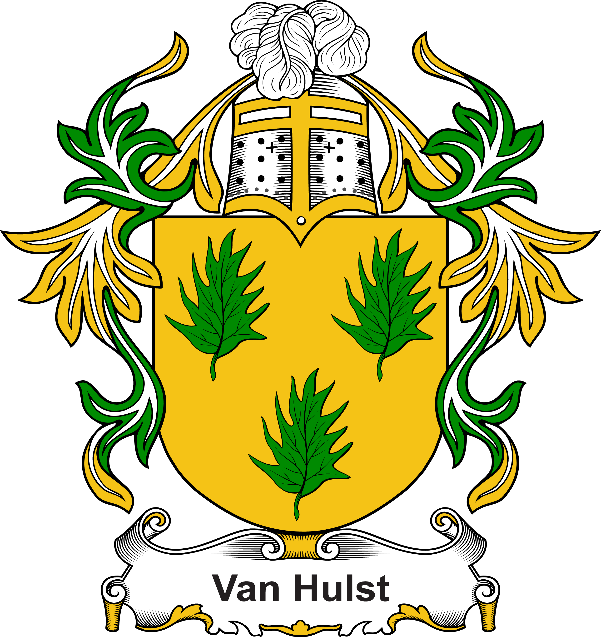 HULST-(VAN)–DUTCH-COA