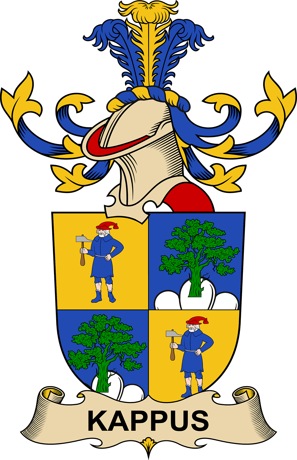 KAPPUS-(DE-PICHLSTEIN)-AUSTRIAN-COA