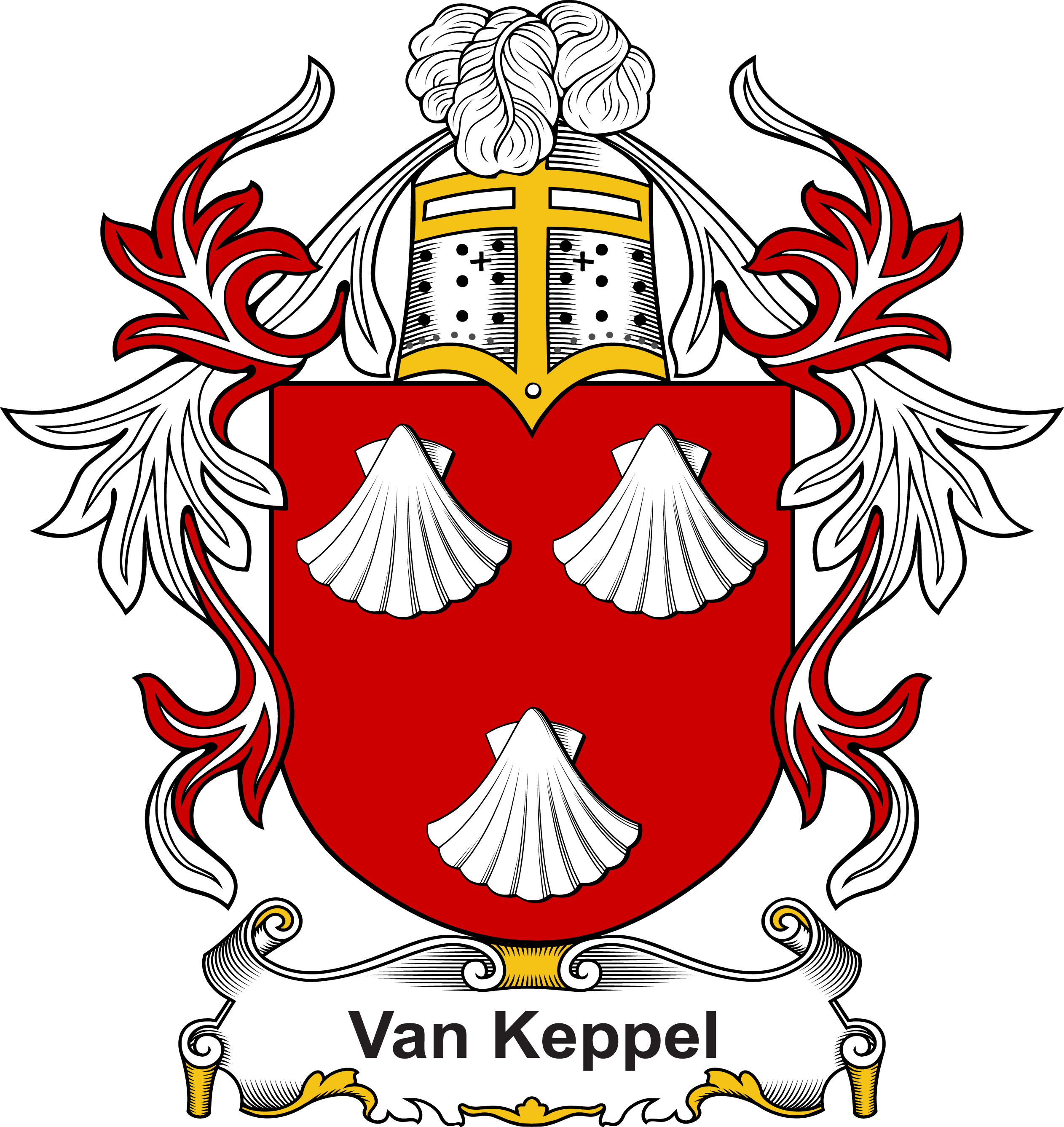 KEPPEL-(VAN)–DUTCH-COA