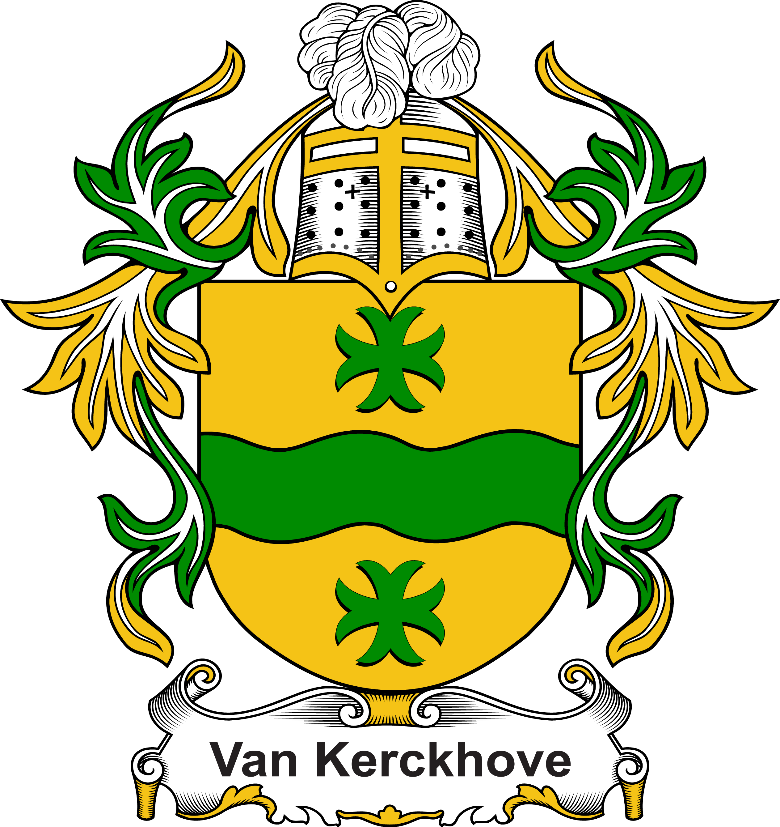 KERCKHOVE-(VAN)–DUTCH-COA