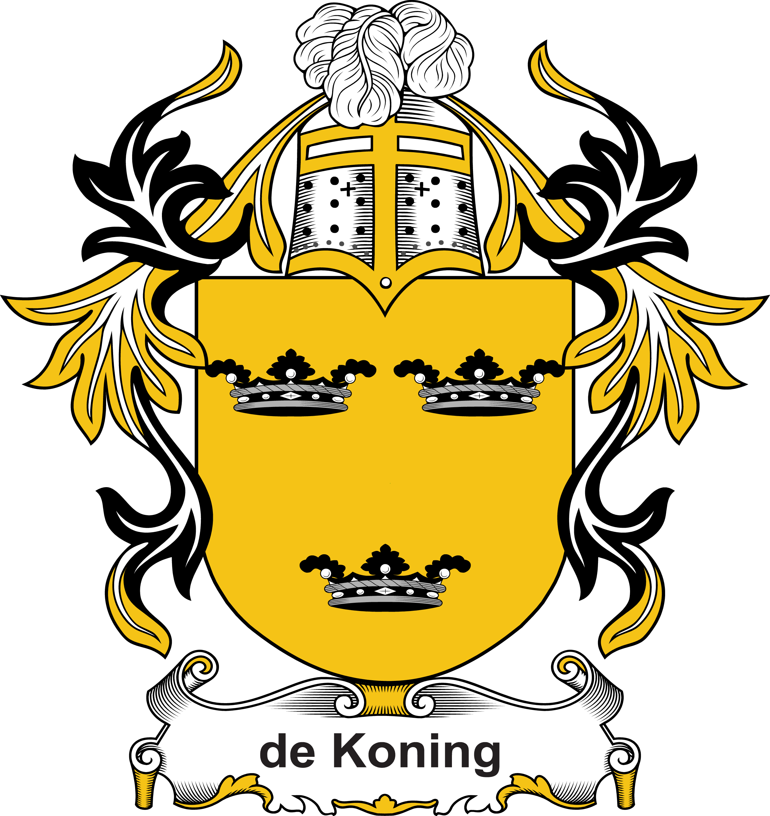 KONING-(DE)–DUTCH-COA