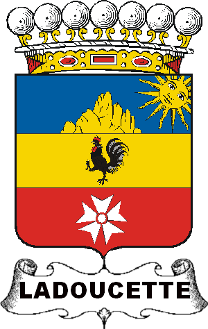 LADOUCETTE–FRENCH-BADGE
