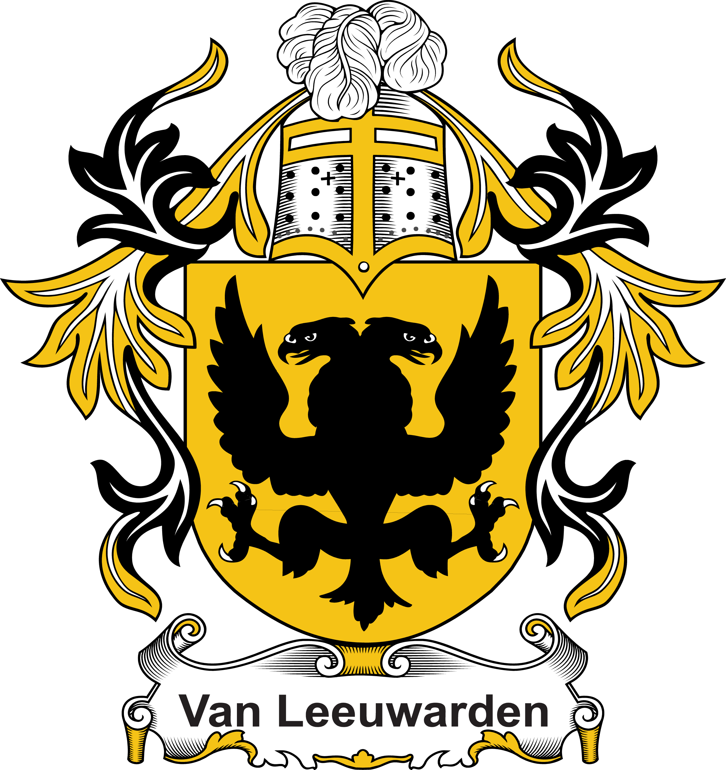 LEEUWARDEN-(VAN)–DUTCH-COA