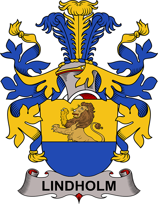 LINDHOLM-OR-LINHOLM-DENMARK-COA