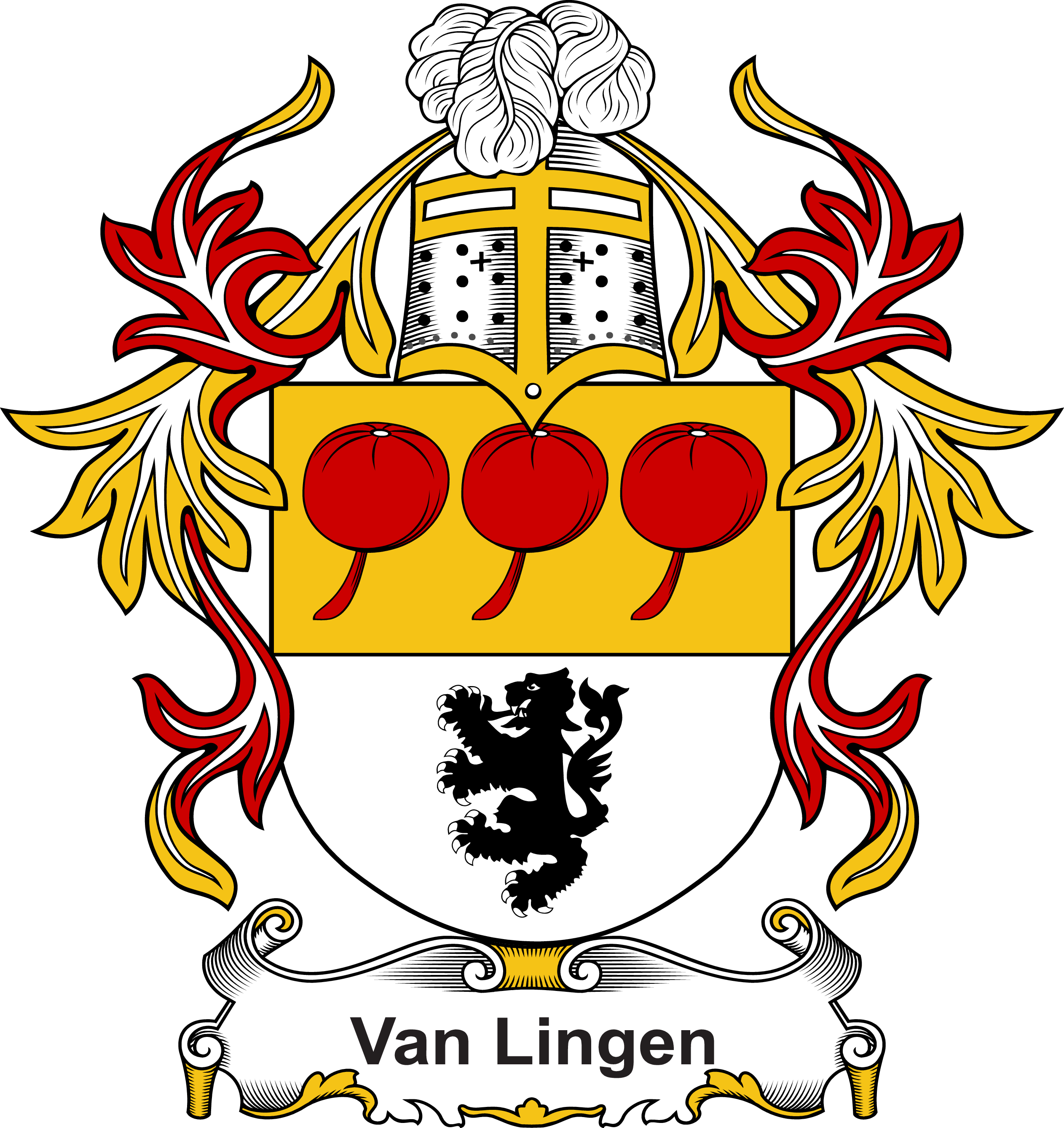 LINGEN-(VAN)–DUTCH-COA