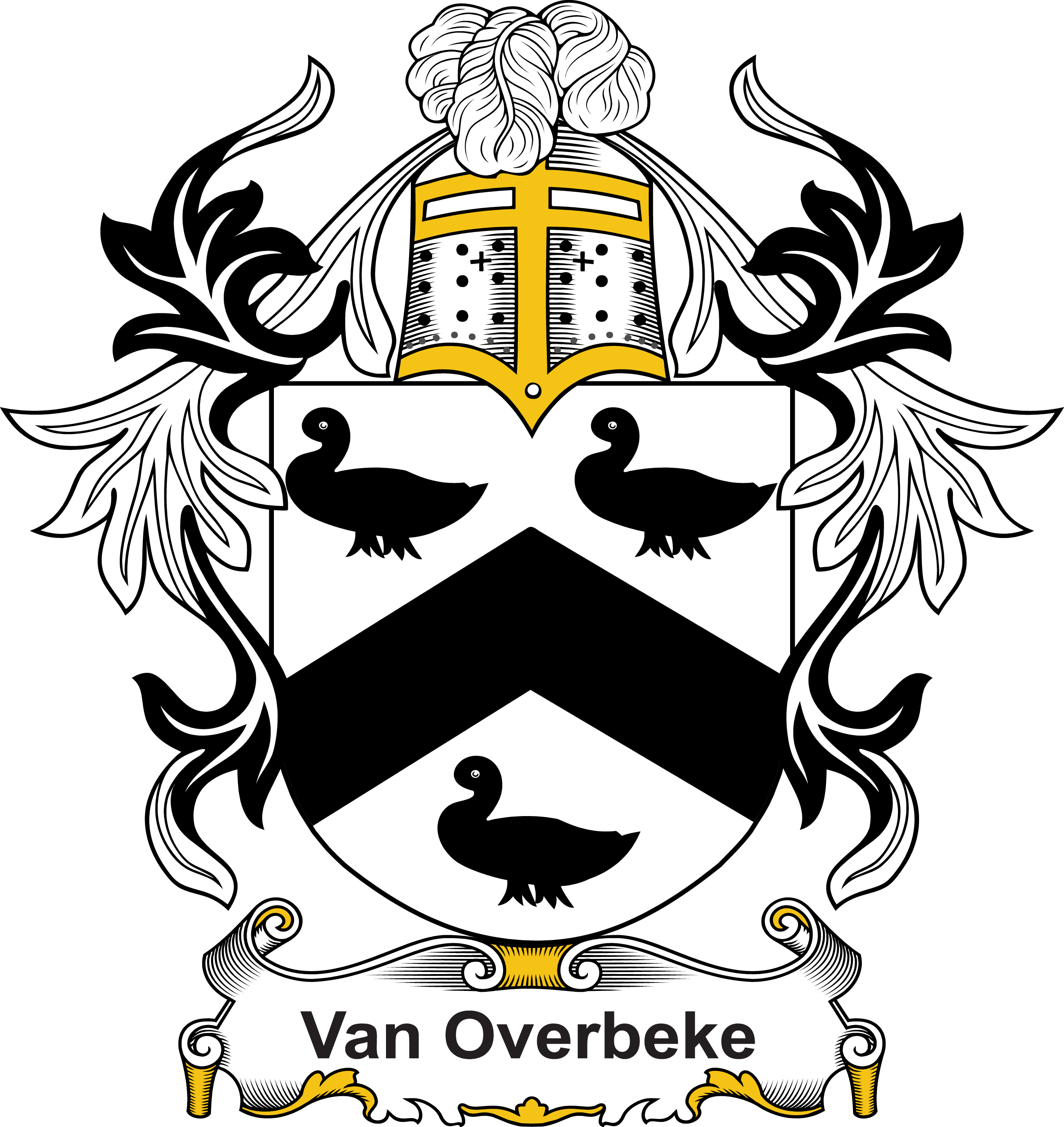 OVERBEKE-(VAN)–DUTCH-COA