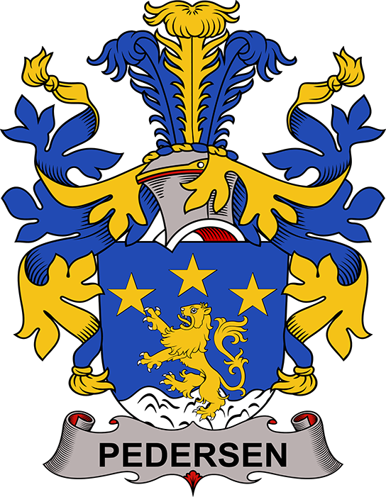 PEDERSEN-OR-PEDERSÖN-DENMARK-COA