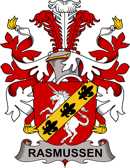 RASMUSSEN-OR-ERASMUS-DENMARK-COA