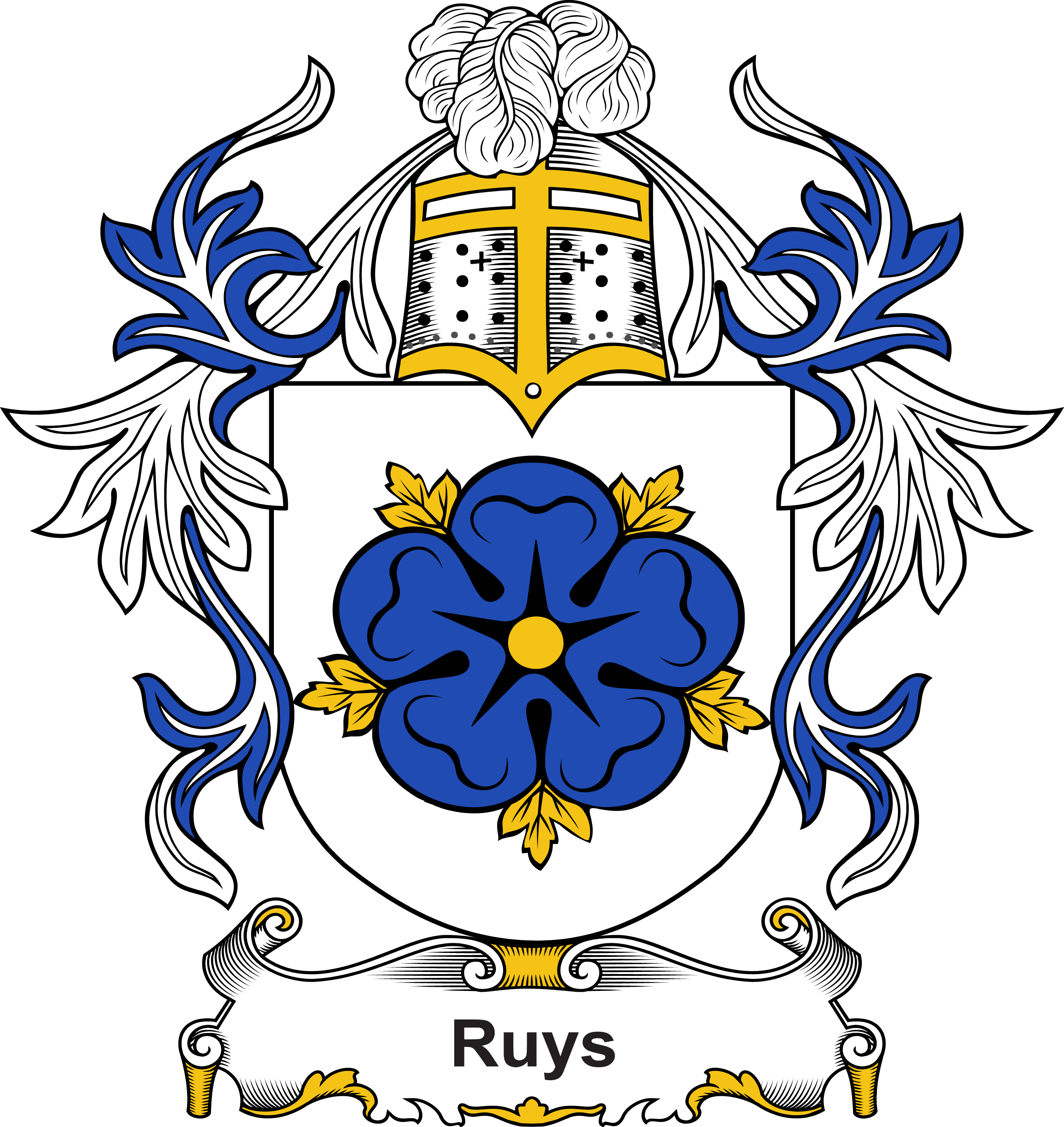 RUYS-OR-RUYSCH–DUTCH-COA