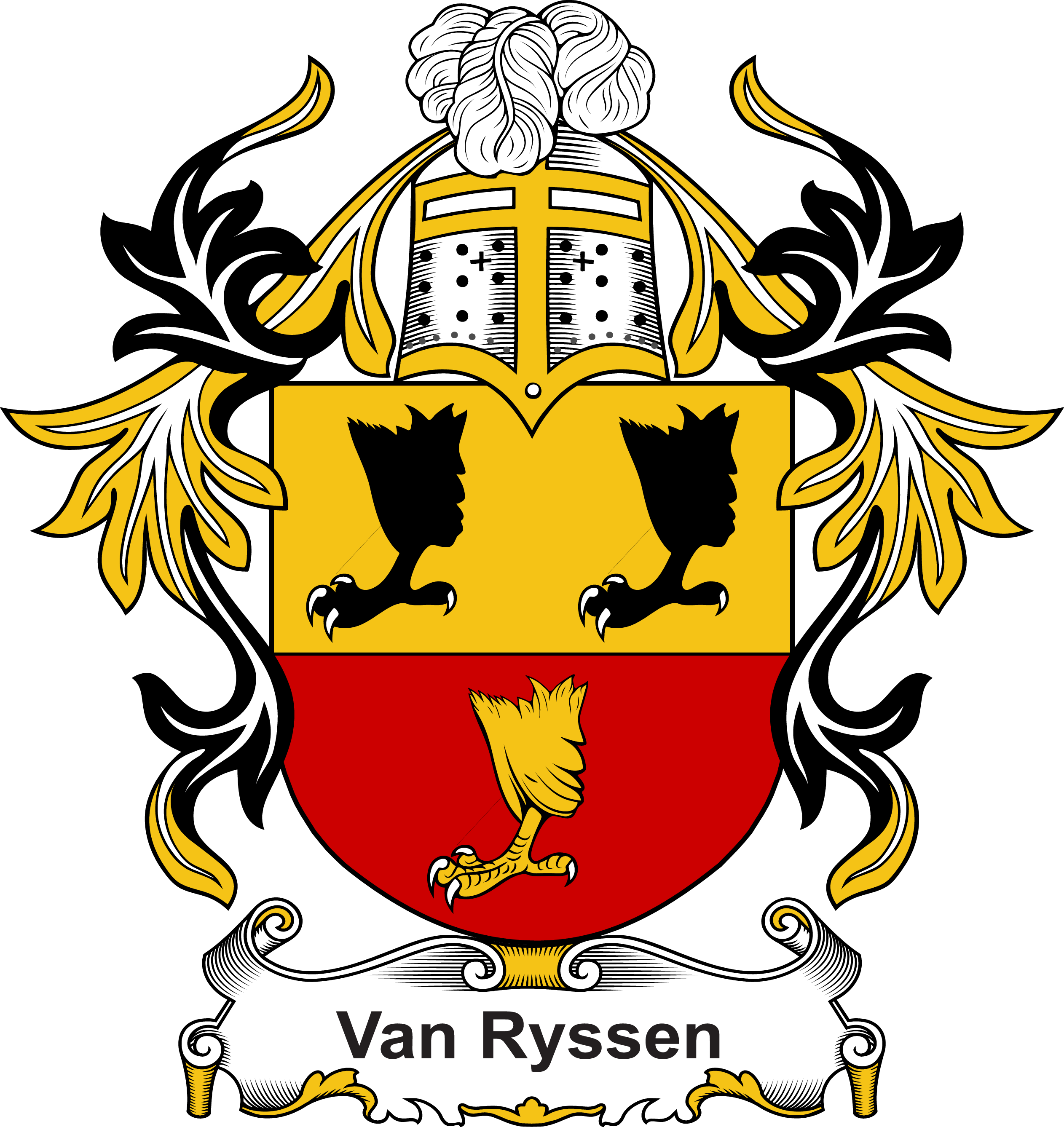 RYSSEN-(VAN)–DUTCH-COA