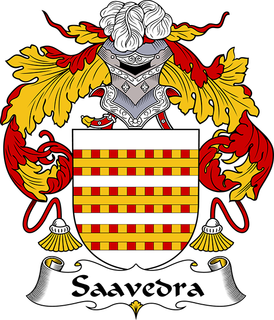 SAAVEDRA–PORTUGUESE-COA