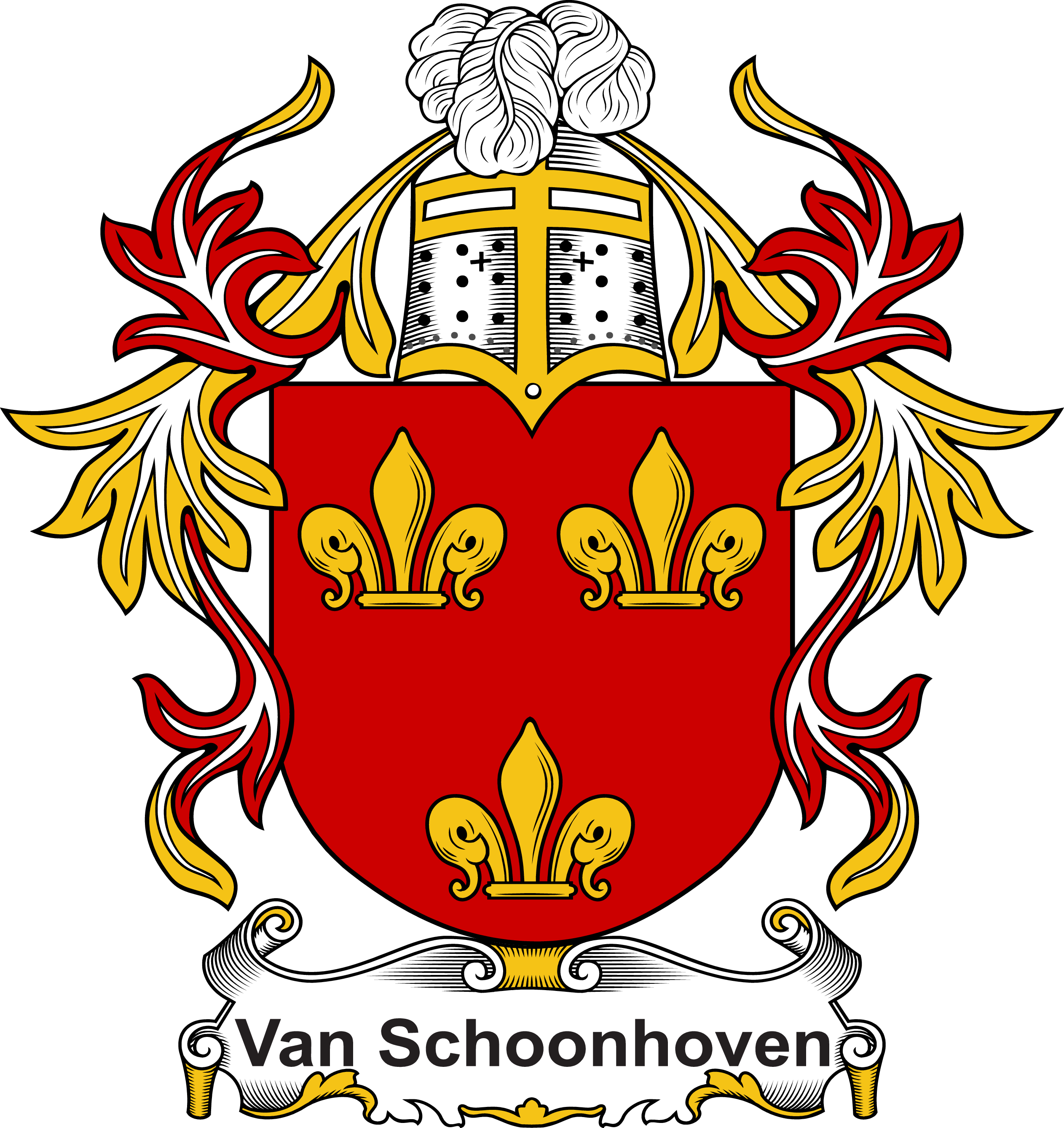 SCHOONHOVEN-(VAN)–DUTCH-COA