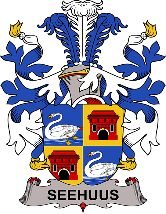 SEEHUUS-OR-SVANENHIELM-DENMARK-COA