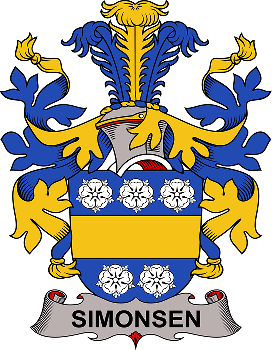 SIMONSEN-(CEDERFELD-SIMONSEN)-DENMARK-COA
