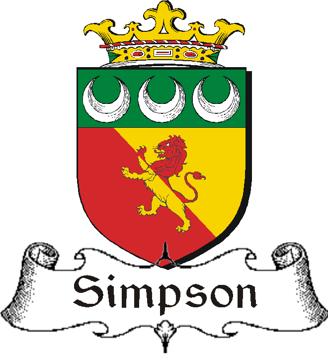 SIMPSON–IRISH-BADGE