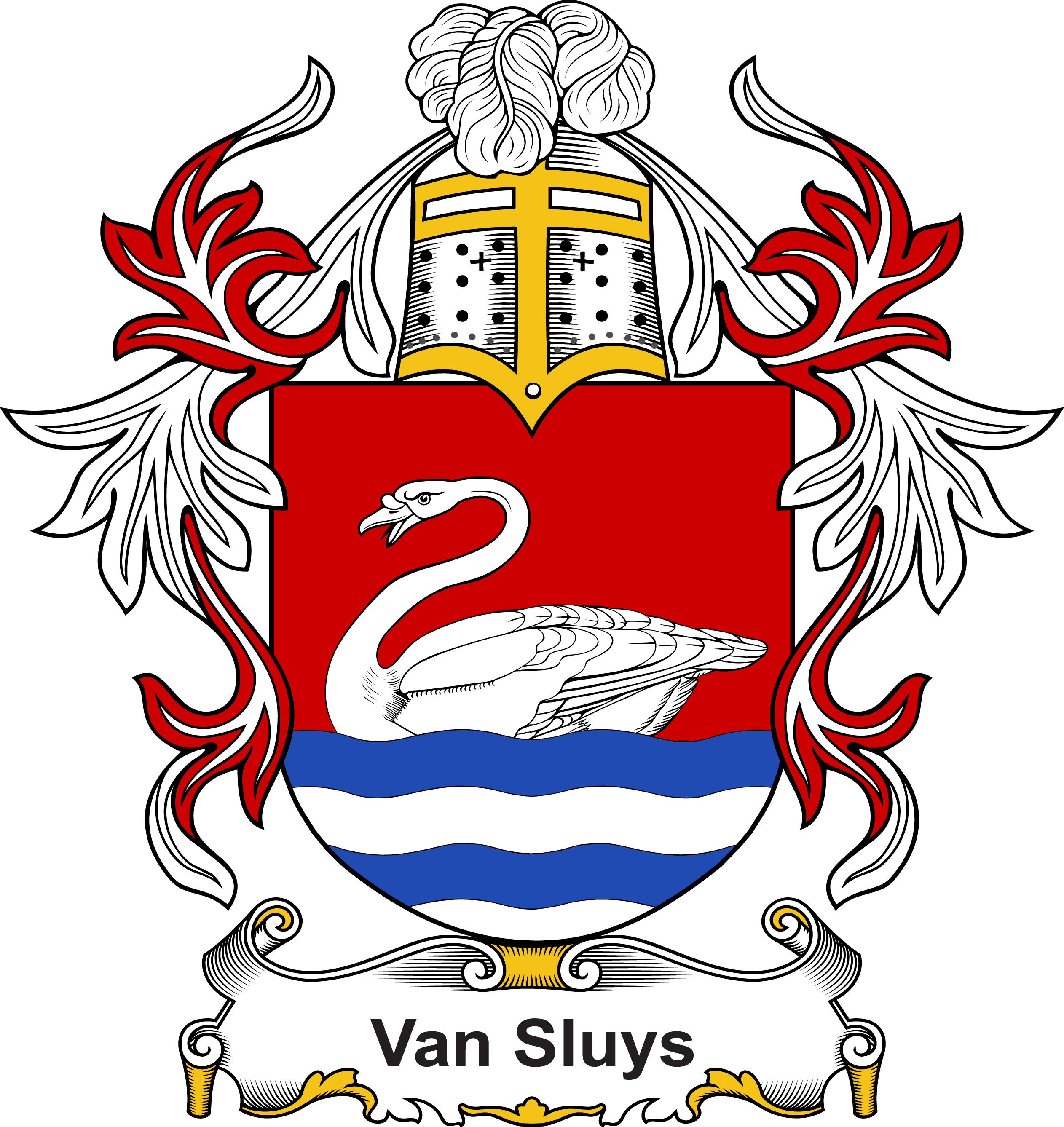 SLUYS-(VAN)–DUTCH-COA
