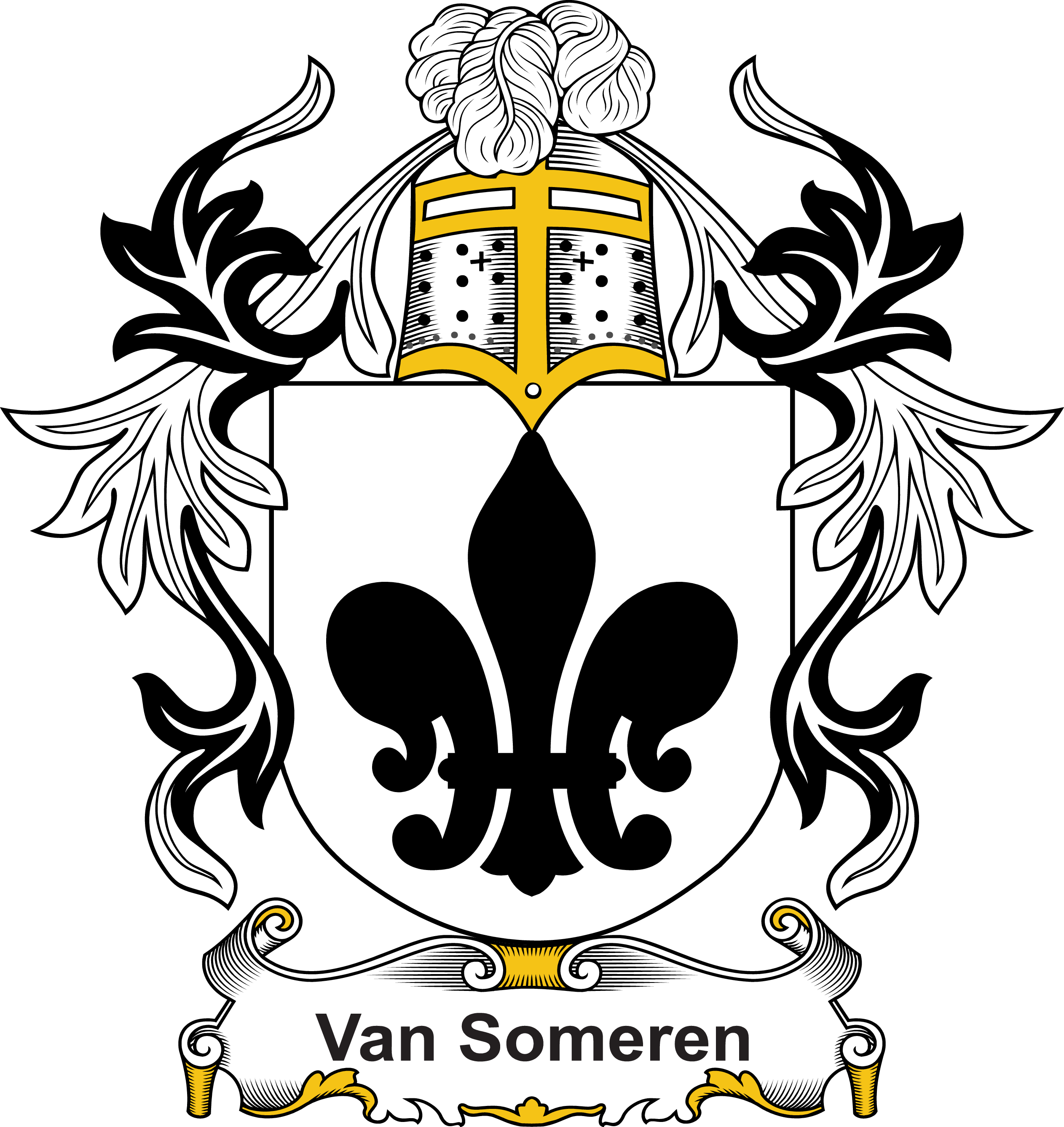 SOMEREN-(VAN)–DUTCH-COA