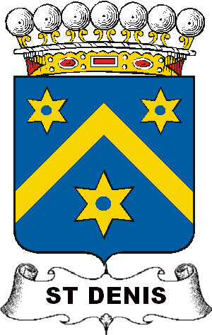 ST-DENIS–FRENCH-BADGE