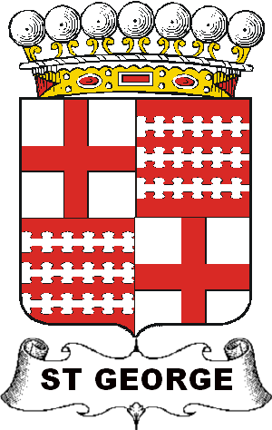 ST-GEORGE–FRENCH-BADGE